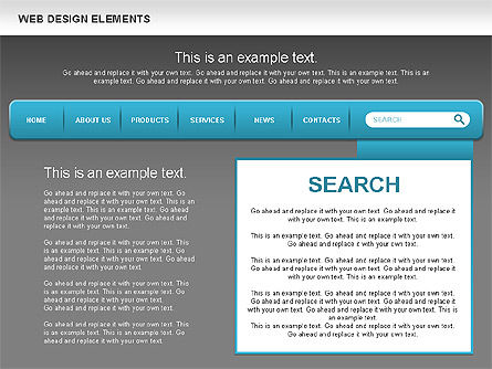 웹 사이트 디자인 다이어그램, 슬라이드 20, 00614, 프로세스 도표 — PoweredTemplate.com