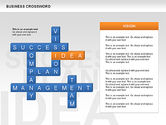 chart in business presentation crossword