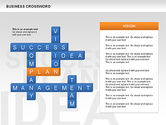 Business Crossword Presentation Template for Google Slides and