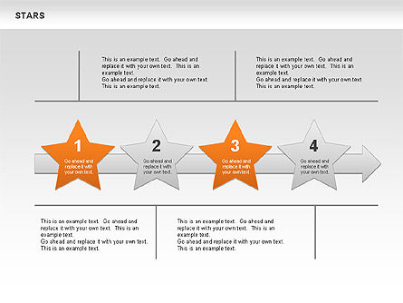 Bentuk Bintang Dan Diagram, Slide 9, 00635, Bentuk — PoweredTemplate.com