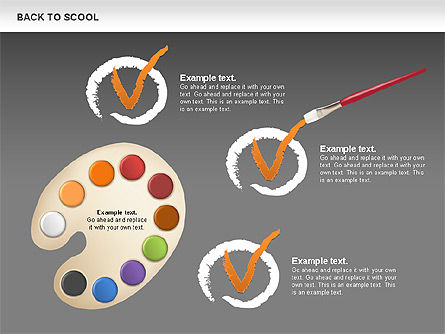 Back to School Shapes, Slide 14, 00641, Education Charts and Diagrams — PoweredTemplate.com