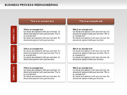 Réingénierie des processus, Diapositive 9, 00645, Modèles commerciaux — PoweredTemplate.com