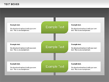 Text Boxes with Marks Collection, Slide 12, 00647, Text Boxes — PoweredTemplate.com
