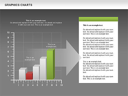 Grafiek grafieken, Dia 13, 00650, Graph Charts — PoweredTemplate.com
