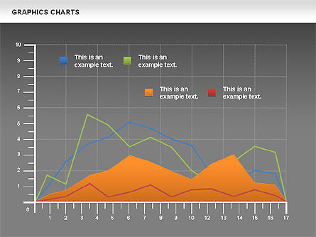 Graph charts, Deslizar 14, 00650, Gráficos — PoweredTemplate.com