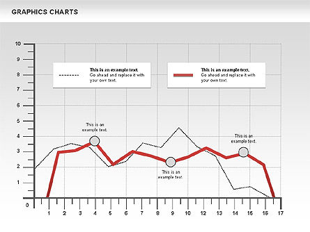 Grafiek grafieken, Dia 3, 00650, Graph Charts — PoweredTemplate.com