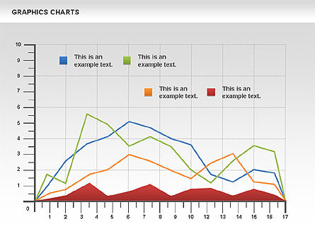 Grafiek grafieken, Dia 8, 00650, Graph Charts — PoweredTemplate.com