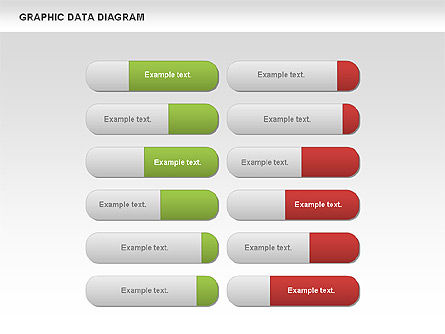Graphics diagrama de dados, Deslizar 3, 00651, Modelos de Negócio — PoweredTemplate.com