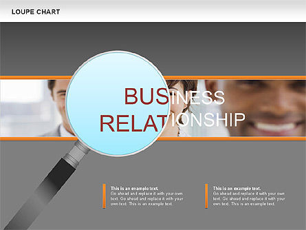 Loupe Chart, Slide 11, 00654, Business Models — PoweredTemplate.com