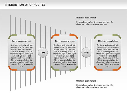 Diagramme de l'interaction des contraires, Diapositive 2, 00655, Modèles commerciaux — PoweredTemplate.com