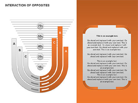 Interaction of Opposites Diagram, Slide 3, 00655, Business Models — PoweredTemplate.com