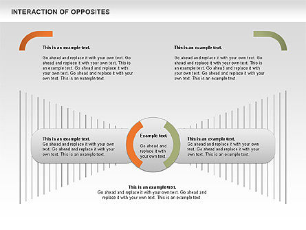 Diagrama de la interacción de los opuestos, Diapositiva 7, 00655, Modelos de negocios — PoweredTemplate.com