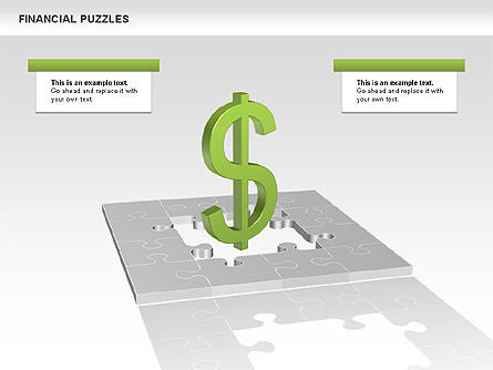 Di puzzle finanziaria, Slide 10, 00656, Modelli di lavoro — PoweredTemplate.com