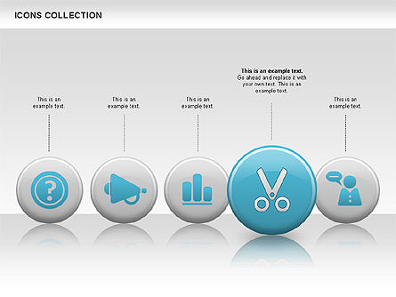 Collezione di icone di Internet, Slide 6, 00658, icone — PoweredTemplate.com