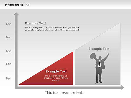 프로세스 단계 다이어그램, 슬라이드 7, 00662, 프로세스 도표 — PoweredTemplate.com
