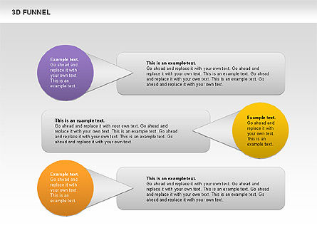 Trechterdiagram, Dia 4, 00664, Businessmodellen — PoweredTemplate.com