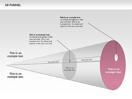 Gráfico de embudo, Diapositiva 8, 00664, Modelos de negocios — PoweredTemplate.com