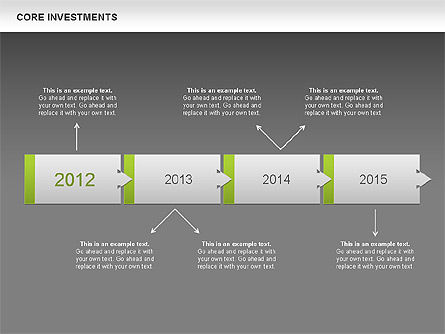 Diagramme des investissements de base, Diapositive 14, 00669, Modèles commerciaux — PoweredTemplate.com