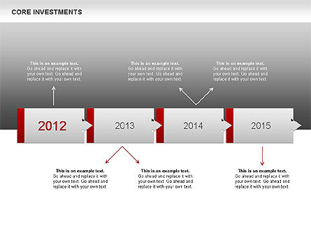 Diagram Investasi Inti, Slide 6, 00669, Model Bisnis — PoweredTemplate.com