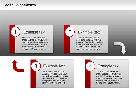 Diagram Investasi Inti, Slide 8, 00669, Model Bisnis — PoweredTemplate.com