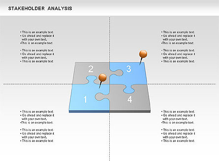 Schema stakeholder analysis, Slide 10, 00670, Modelli di lavoro — PoweredTemplate.com