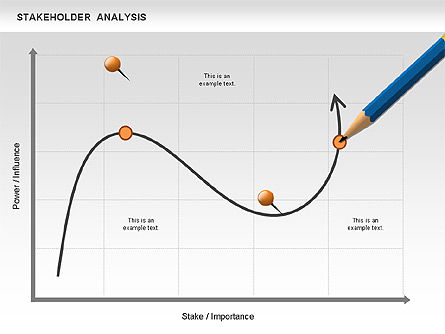 Diagrama de análise do participante, Deslizar 11, 00670, Modelos de Negócio — PoweredTemplate.com
