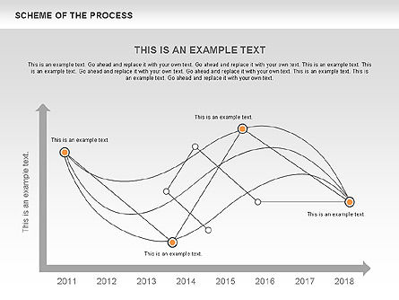 Schéma de processus, Diapositive 8, 00675, Schémas de procédés — PoweredTemplate.com