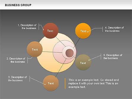 Groupe de Business, Diapositive 12, 00683, Modèles commerciaux — PoweredTemplate.com