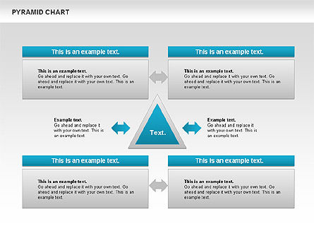 Gráfico de la pirámide, Diapositiva 10, 00685, Organigramas — PoweredTemplate.com