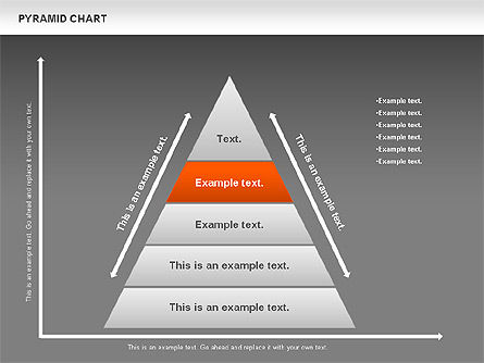 Pyramid Chart, Slide 13, 00685, Organizational Charts — PoweredTemplate.com