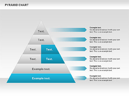 Piramide grafico, Slide 5, 00685, Grafici Organizzativi — PoweredTemplate.com