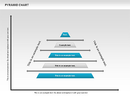 Graphique Pyramide, Diapositive 8, 00685, Graphiques organisationnels — PoweredTemplate.com