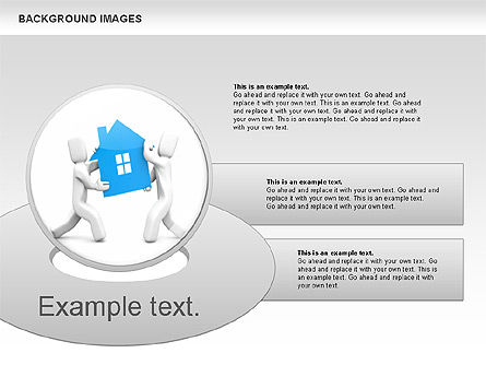Shapes and Images, Slide 10, 00687, Shapes — PoweredTemplate.com