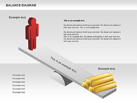 Diagramma equilibrio, Slide 10, 00688, Modelli di lavoro — PoweredTemplate.com