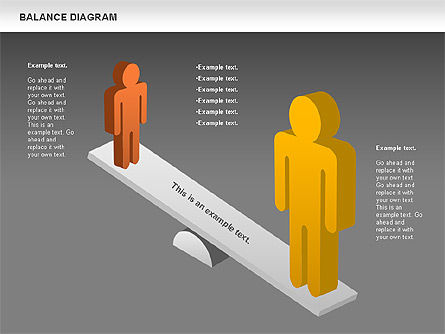 Balance diagram, Deslizar 11, 00688, Modelos de Negócio — PoweredTemplate.com