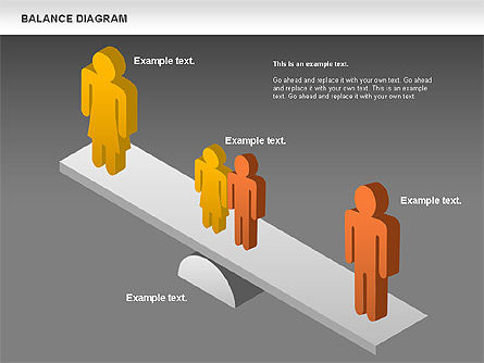 Diagramma equilibrio, Slide 12, 00688, Modelli di lavoro — PoweredTemplate.com