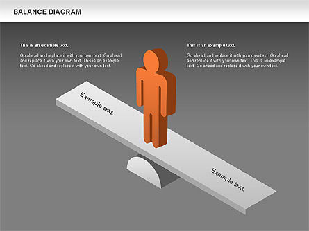 Balance diagram, Deslizar 13, 00688, Modelos de Negócio — PoweredTemplate.com