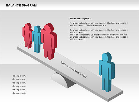 Diagram Keseimbangan, Slide 4, 00688, Model Bisnis — PoweredTemplate.com