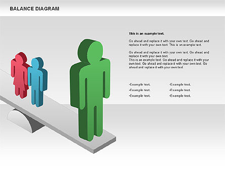Diagramme de bilan, Diapositive 6, 00688, Modèles commerciaux — PoweredTemplate.com