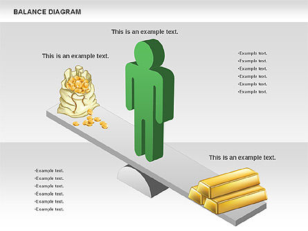 Diagramme de bilan, Diapositive 7, 00688, Modèles commerciaux — PoweredTemplate.com