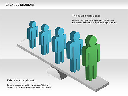 Diagram Keseimbangan, Slide 8, 00688, Model Bisnis — PoweredTemplate.com