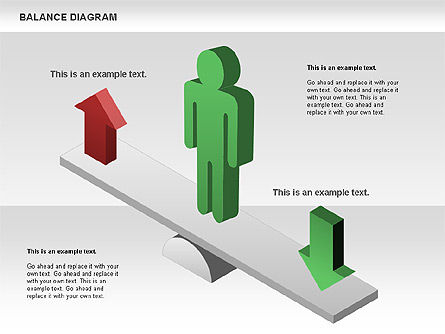 Diagramma equilibrio, Slide 9, 00688, Modelli di lavoro — PoweredTemplate.com