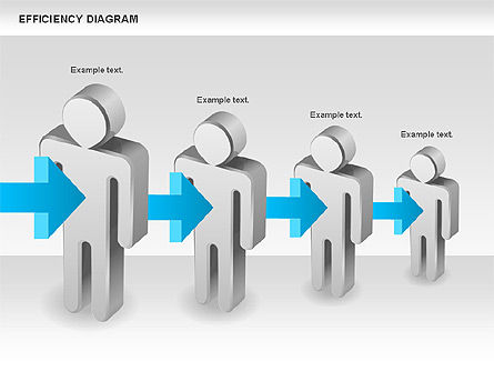 Diagrama de eficiência, Deslizar 11, 00697, Modelos de Negócio — PoweredTemplate.com