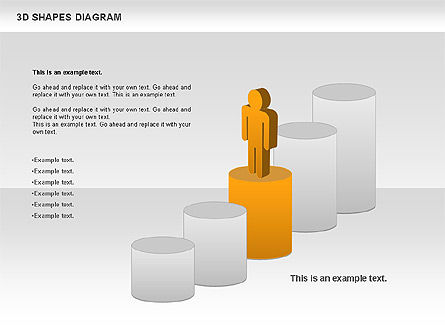 Diagrama de Liderazgo, Diapositiva 7, 00703, Modelos de negocios — PoweredTemplate.com