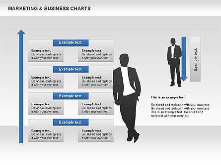 Marketing- und Business-Charts, Folie 10, 00712, Prozessdiagramme — PoweredTemplate.com