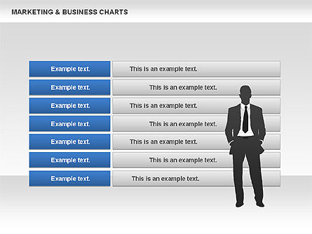 Cartas de Marketing y Negocios, Diapositiva 5, 00712, Diagramas de proceso — PoweredTemplate.com