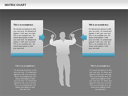 Matrix-Diagramm, Folie 12, 00713, Matrix-Charts — PoweredTemplate.com