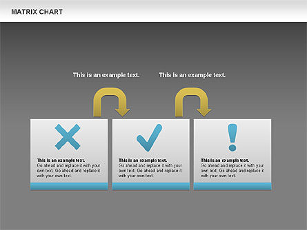 Matrix Chart, Slide 15, 00713, Matrix Charts — PoweredTemplate.com
