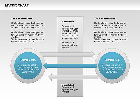 Matrix-Diagramm, Folie 5, 00713, Matrix-Charts — PoweredTemplate.com