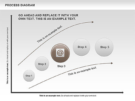 Diagrama de proceso, Diapositiva 5, 00716, Diagramas de proceso — PoweredTemplate.com